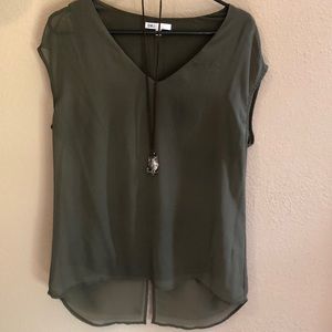 DR2 sheer blouse